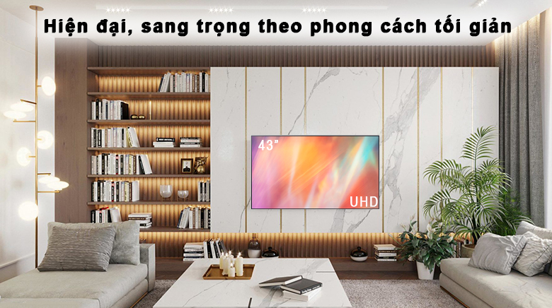 Smart Tivi Samsung Crystal UHD 4K 43 inch UA43AU7000K